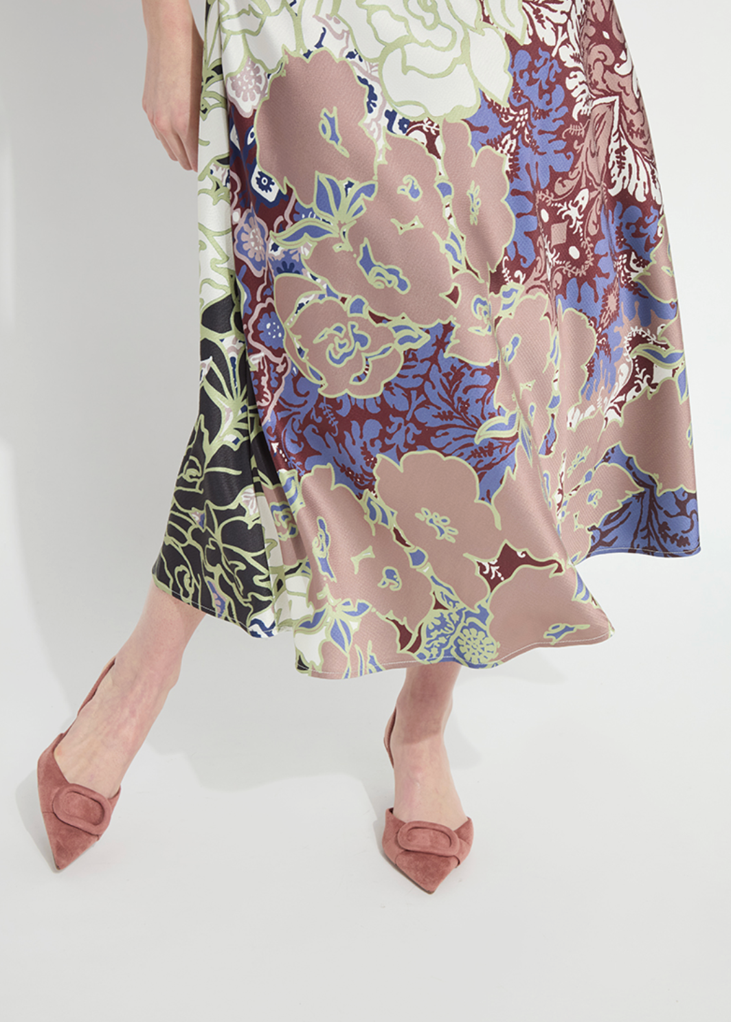 Flora Mock Neck Dress