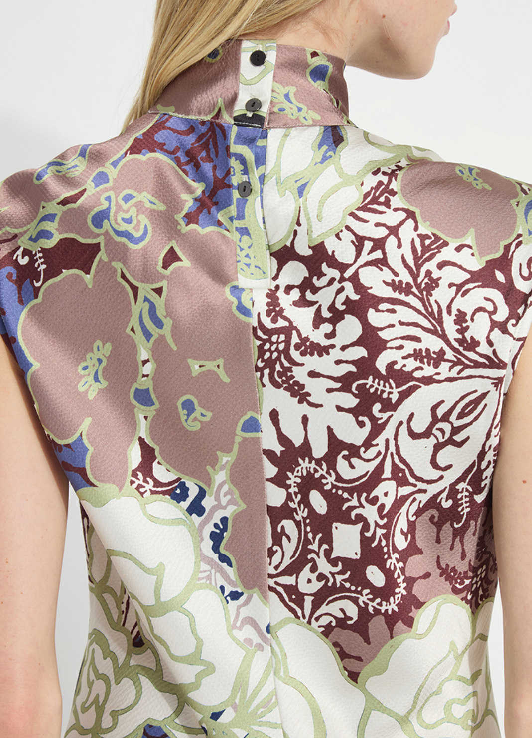 Flora Mock Neck Dress
