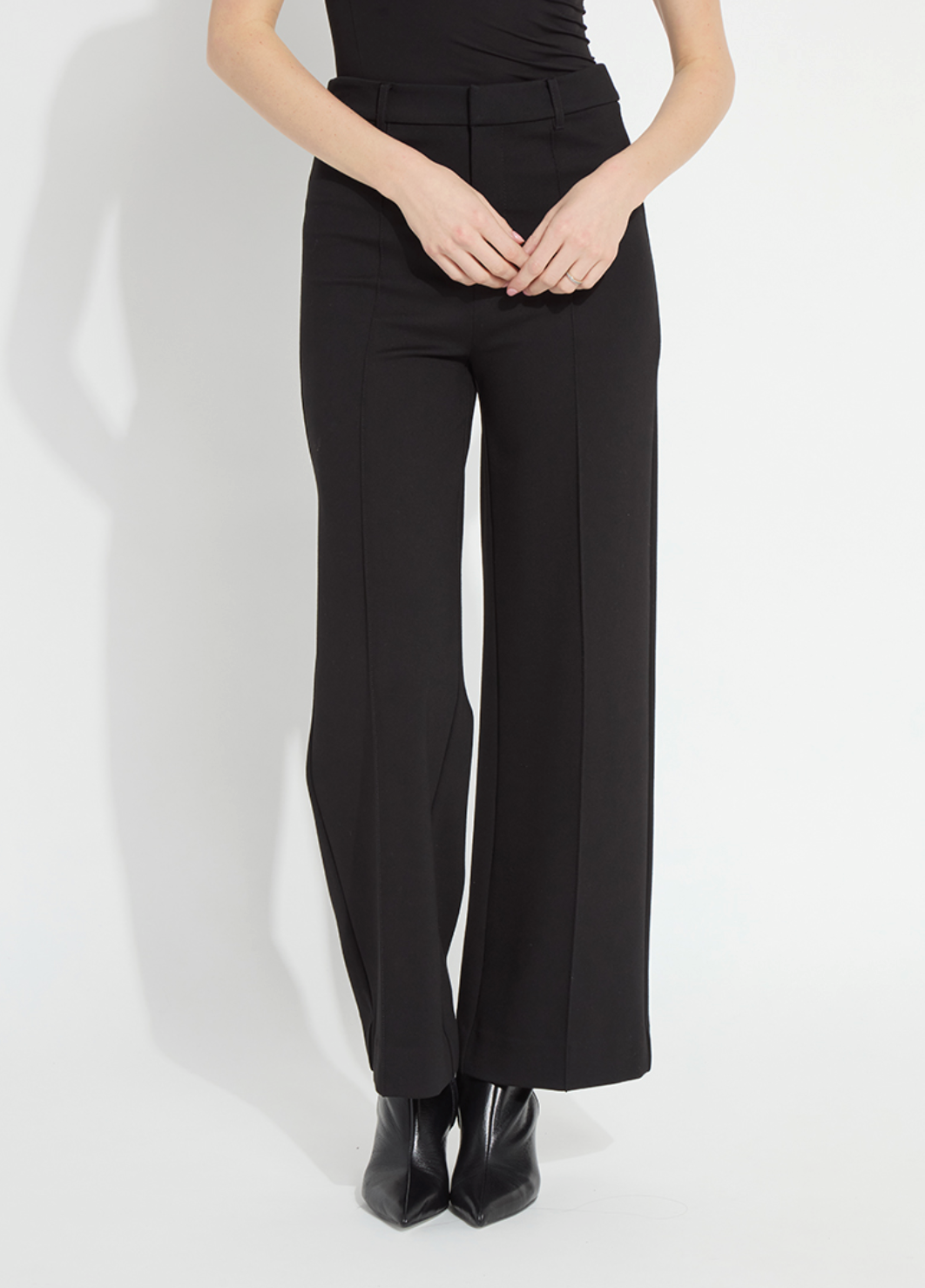 Nadia Zip Front Ponte Trouser
