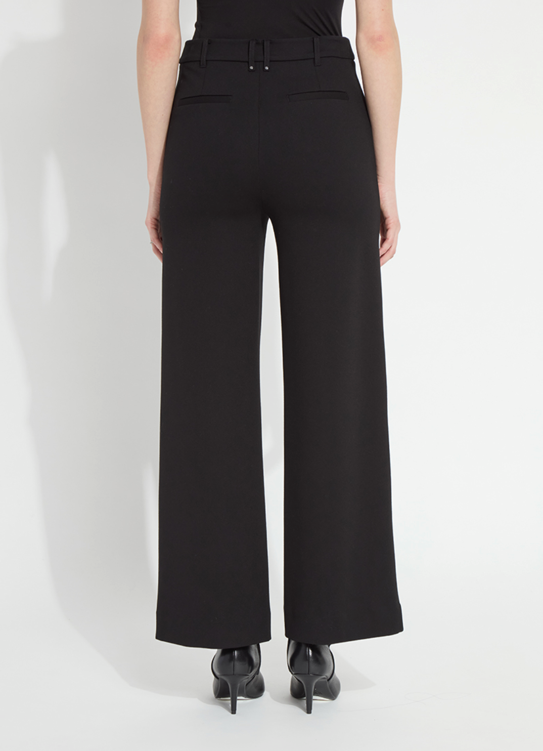 Nadia Zip Front Ponte Trouser