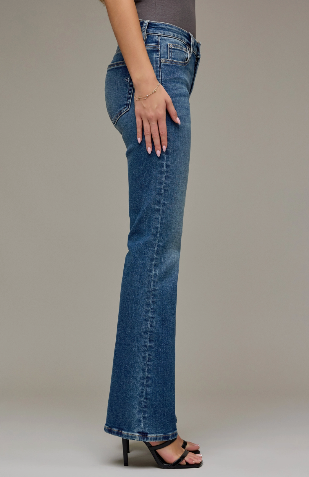 Dark Vintage Flare Jean