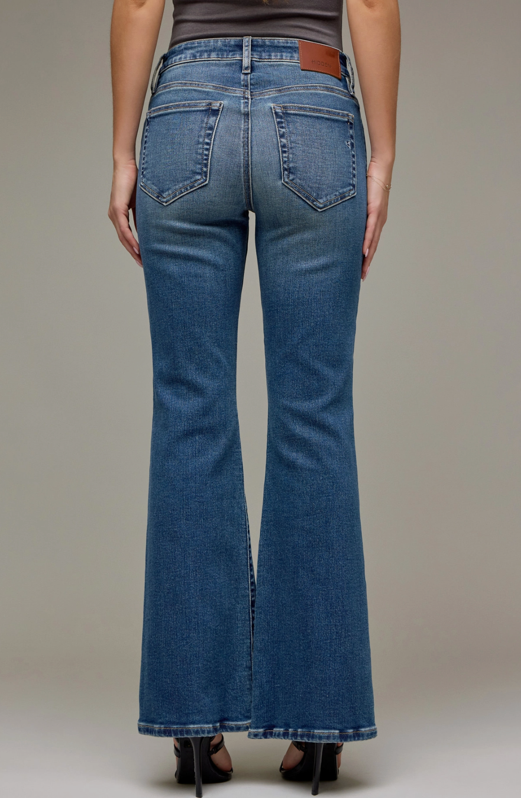 Dark Vintage Flare Jean