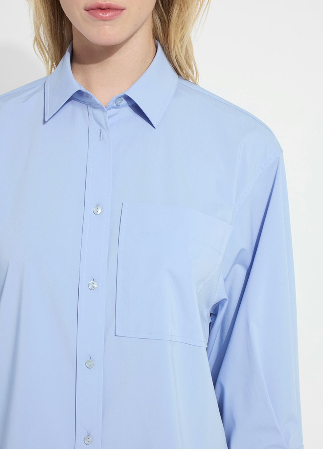 Enid Oversized Cropped Shirt