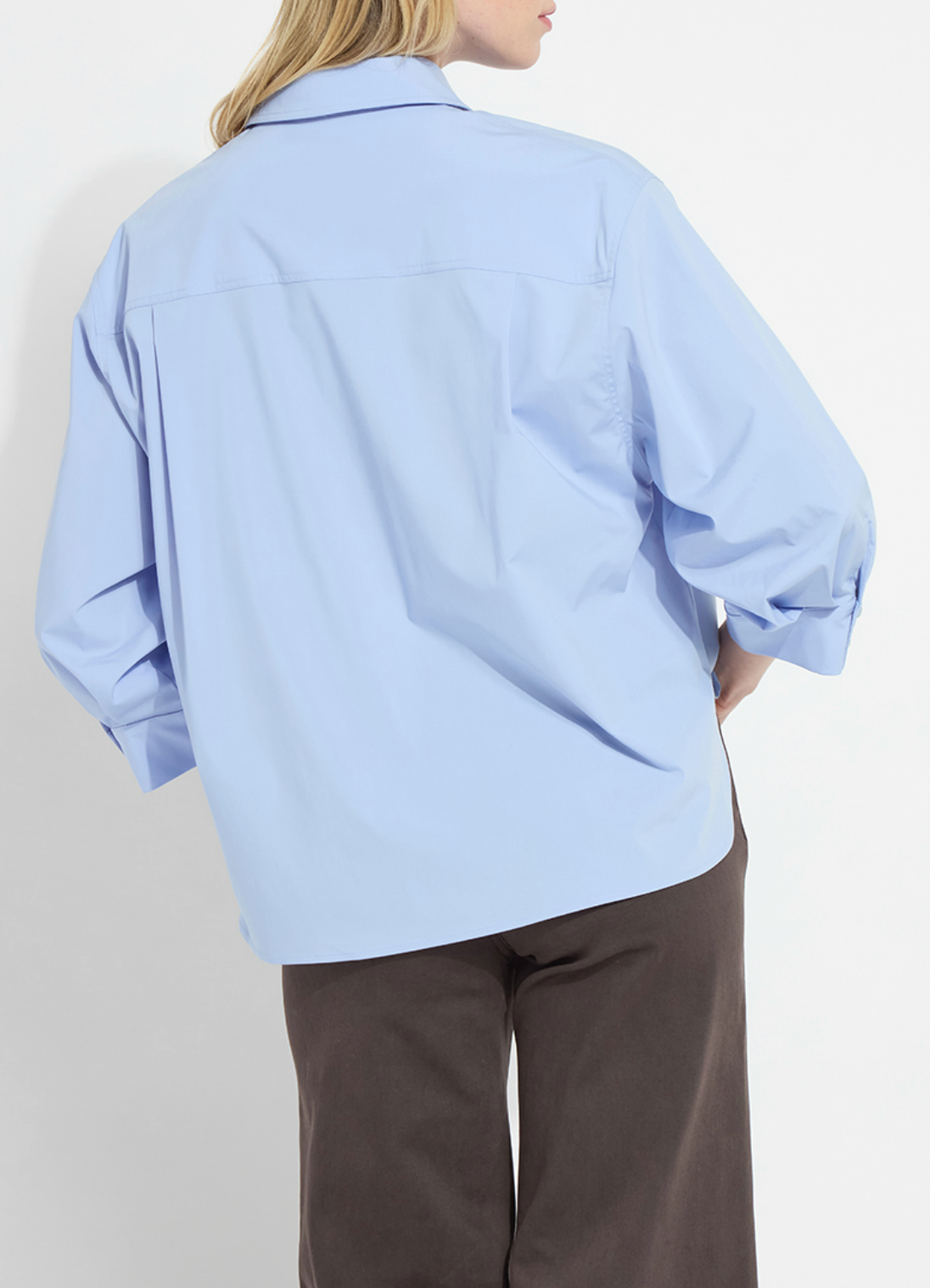 Enid Oversized Cropped Shirt
