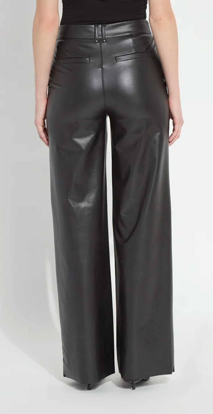 Ada Pull On Transeasonal Vegan Leather Trouser
