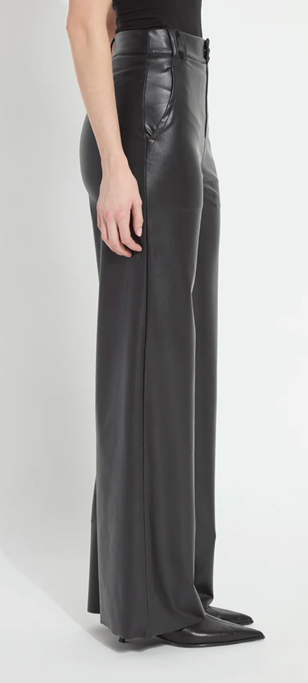 Ada Pull On Transeasonal Vegan Leather Trouser