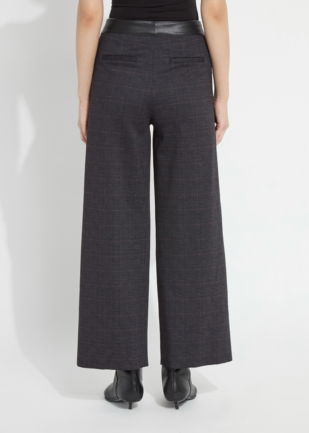Denver Hi Waist Wide Leg Printed Ponte