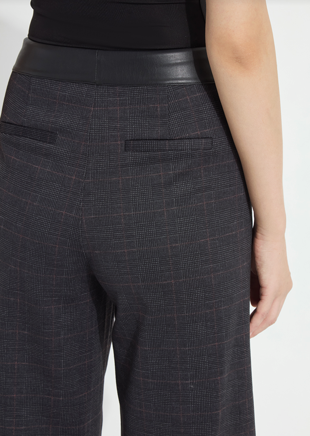 Denver Hi Waist Wide Leg Printed Ponte