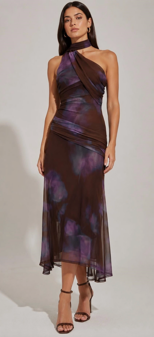 Gladiolous Midi Dress