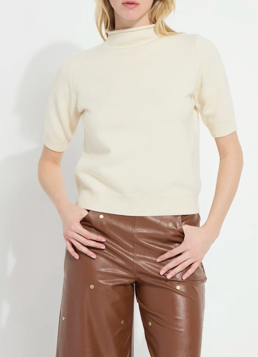 Delphina Short Sleeve Sweater