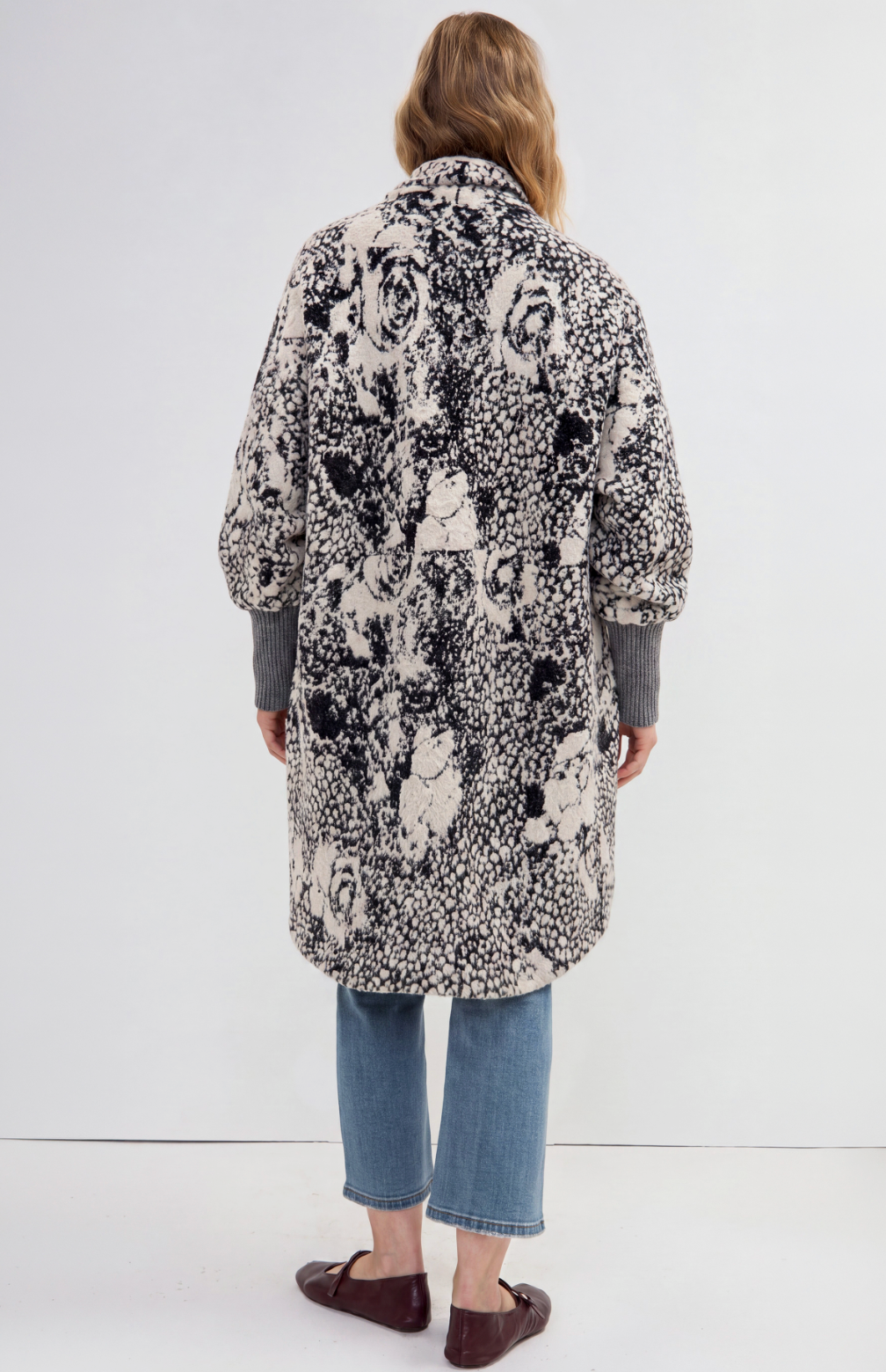 Open Front Coatigan Sweater