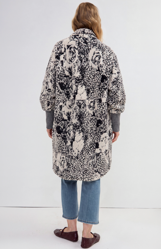 Open Front Coatigan Sweater