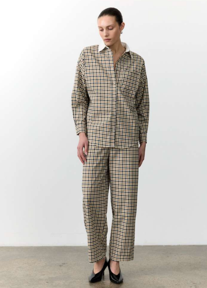 Henrik Contrast Collar Shirt