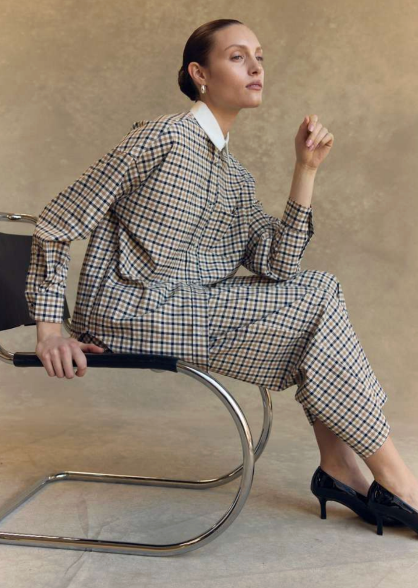 Henrik Contrast Collar Shirt