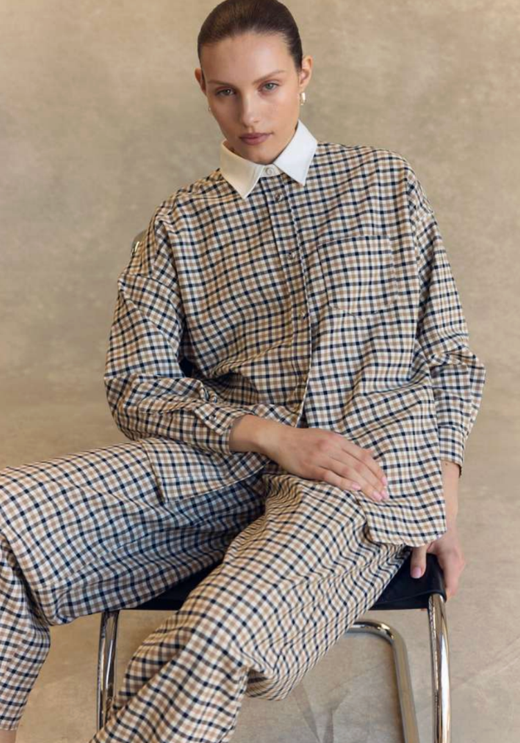 Henrik Contrast Collar Shirt