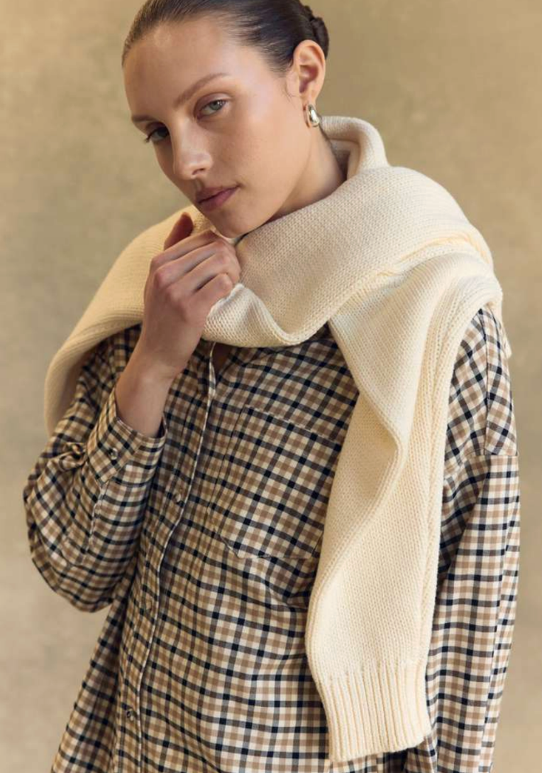 Henrik Contrast Collar Shirt