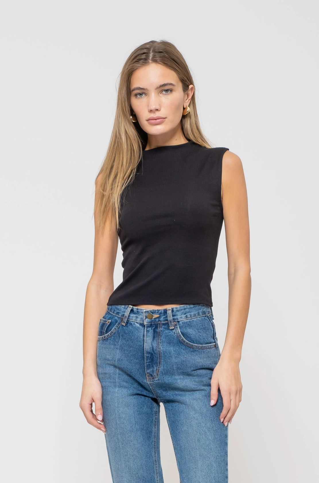 Millie Mock Neck