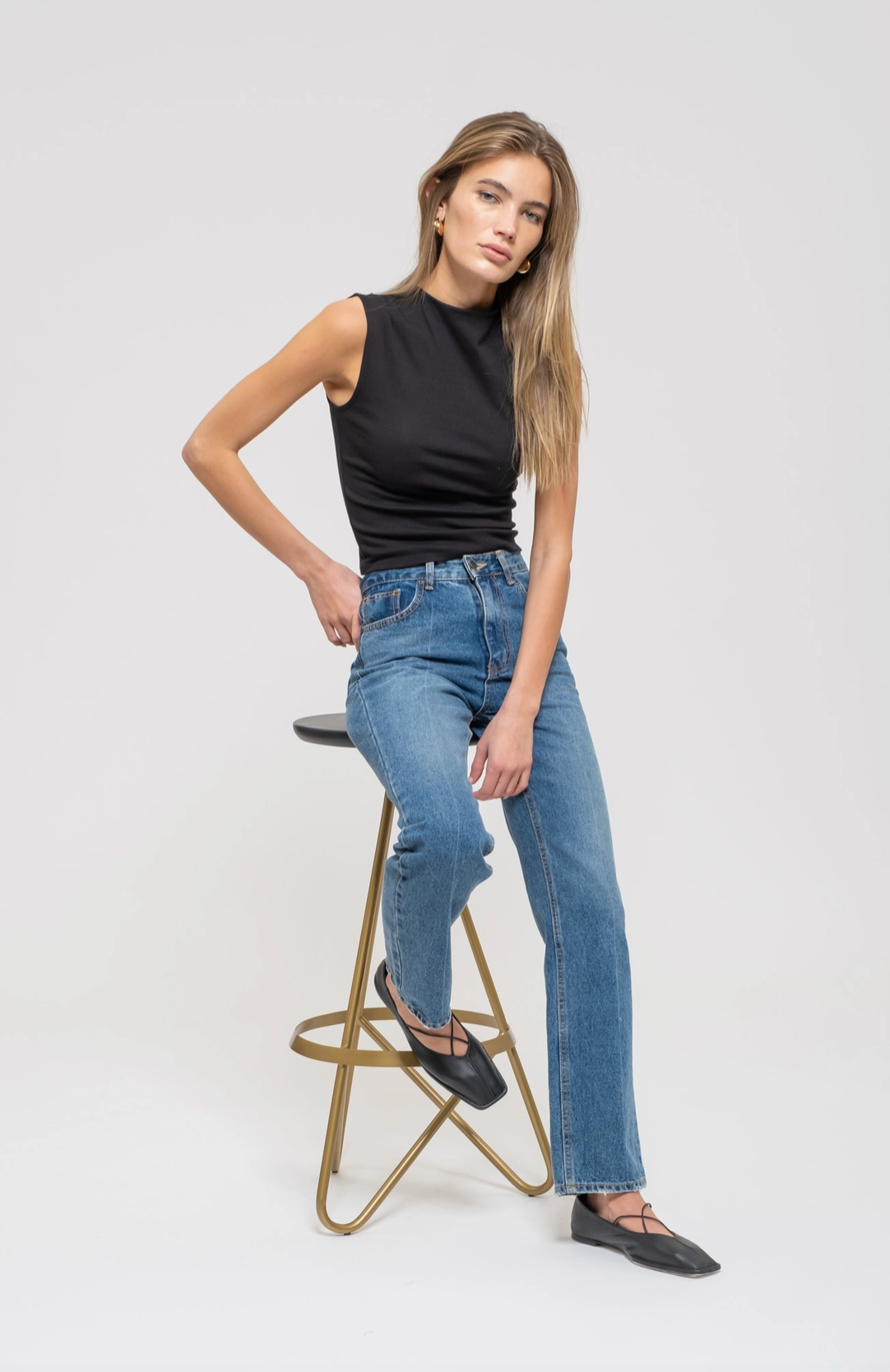 Millie Mock Neck