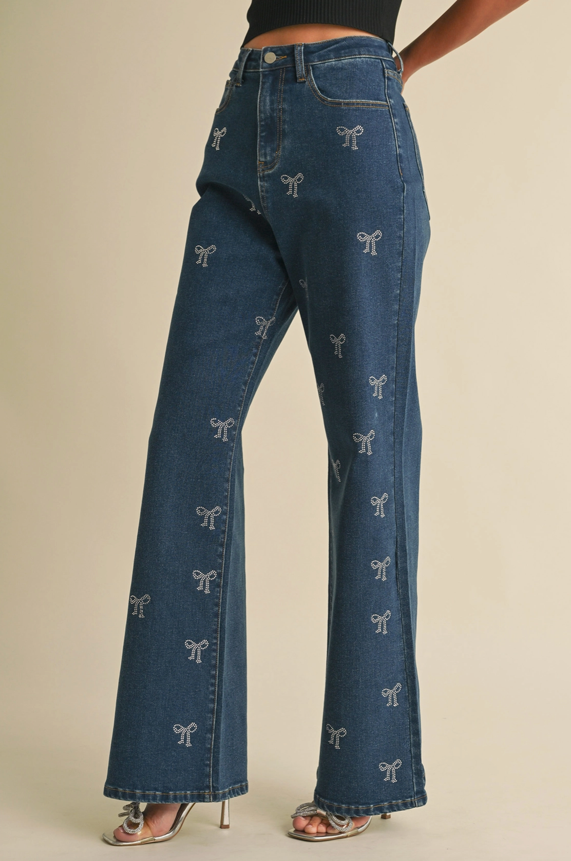 Chic Bow Denim