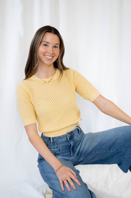 Elise Knit Top