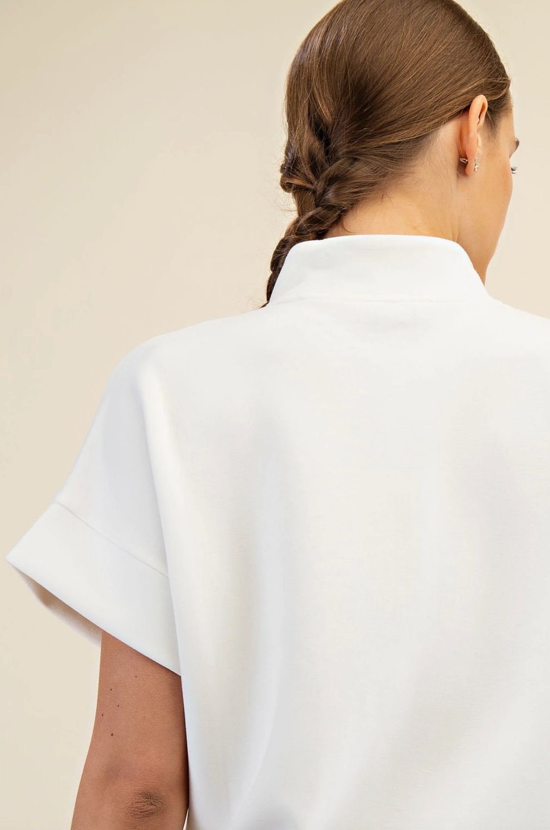 Sport Short Sleeve Quarter Zip