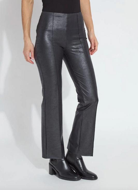 Elysse Foiled Leather Pant