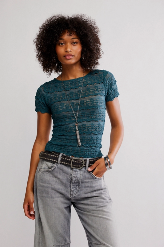 Angelina Lace Tee