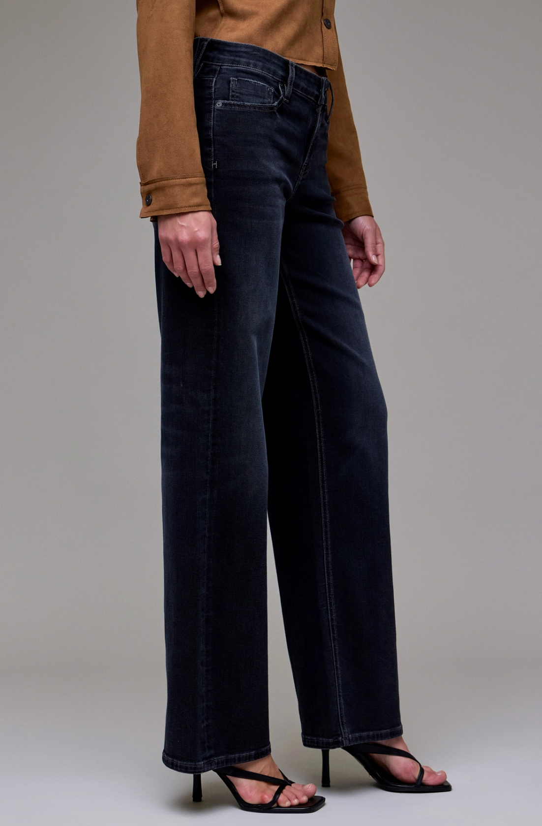 Logan Charcoal Dad Jean