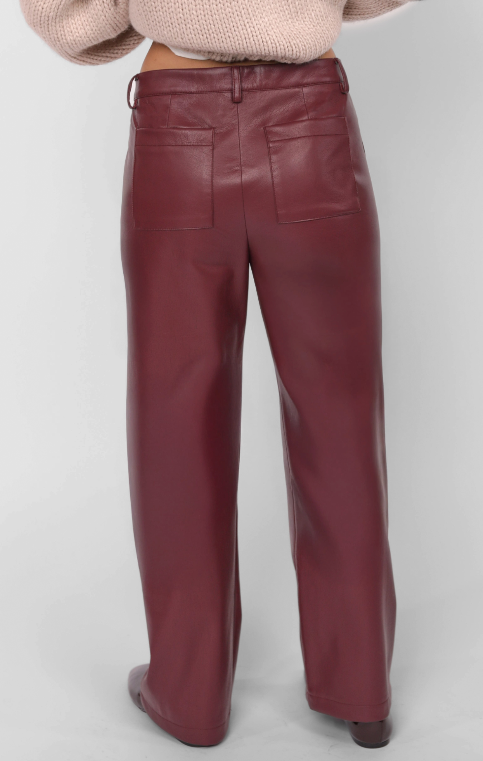 Night Vision Faux Leather Pants
