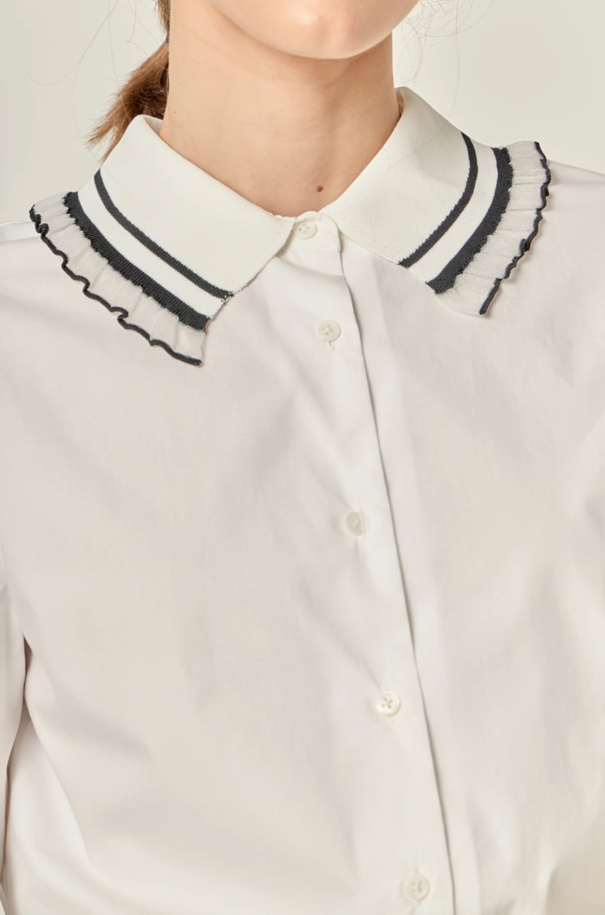 Connie Collar Top