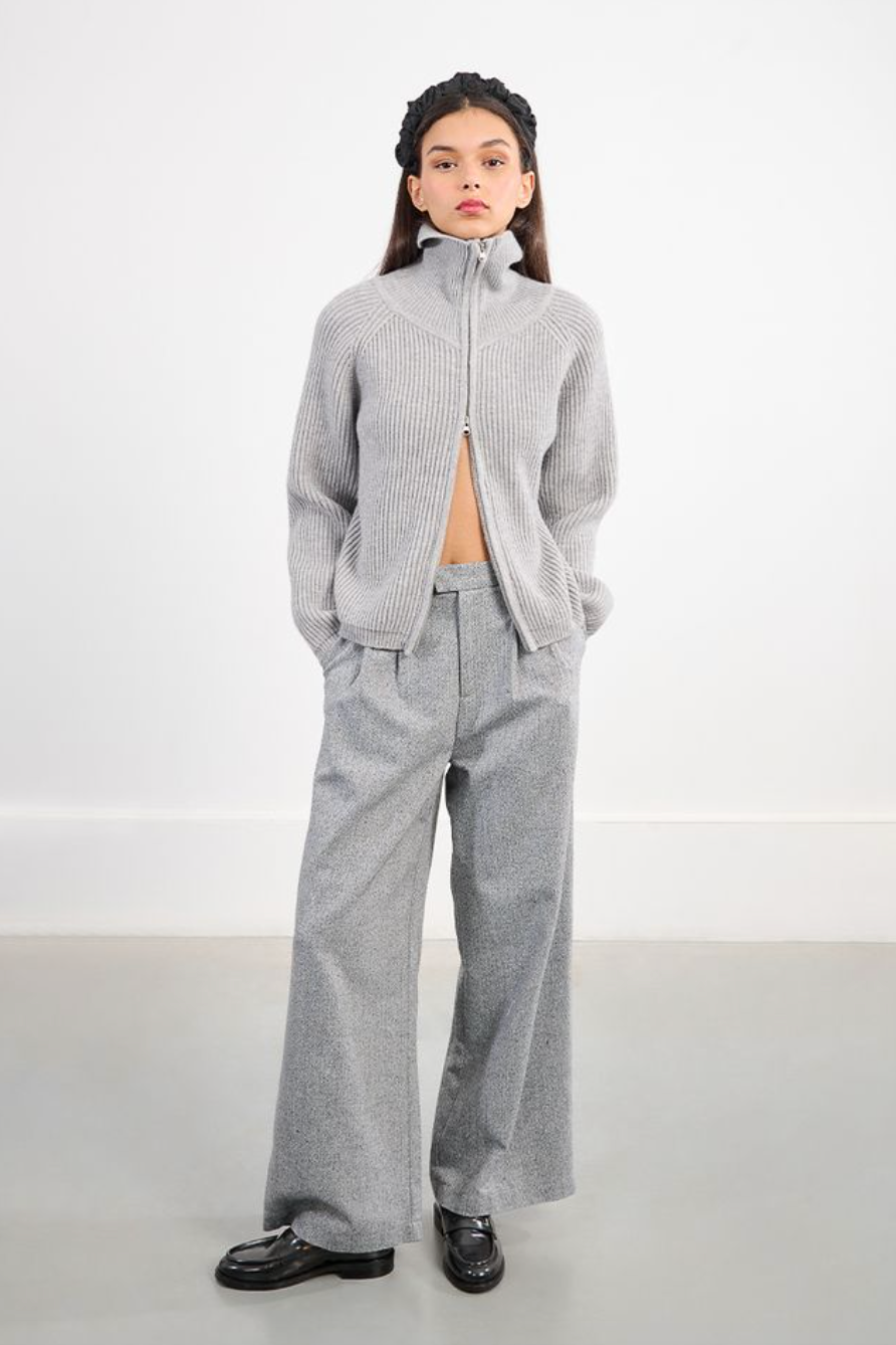 Ashlyn Zip Knit Jacket