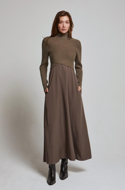 Brooks 2 in 1 Sweater Dress