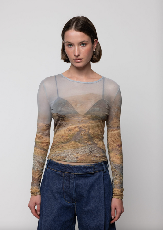 Negoiu Mesh Top