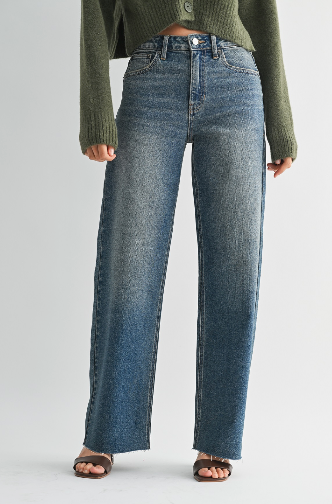 Vintage Scissor Cut Wide Leg