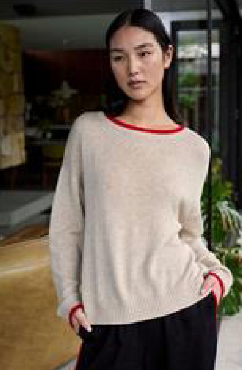 Victoria Contrast Sweater
