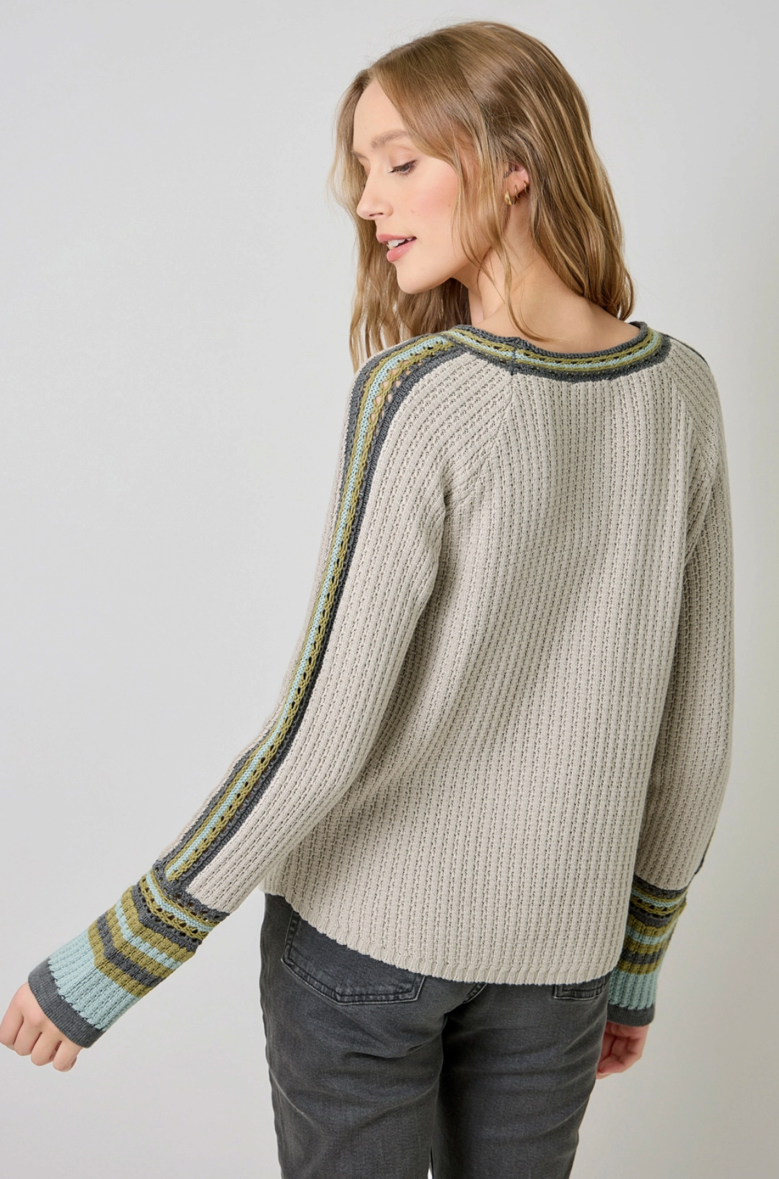 Ragan Raglan Knit Top