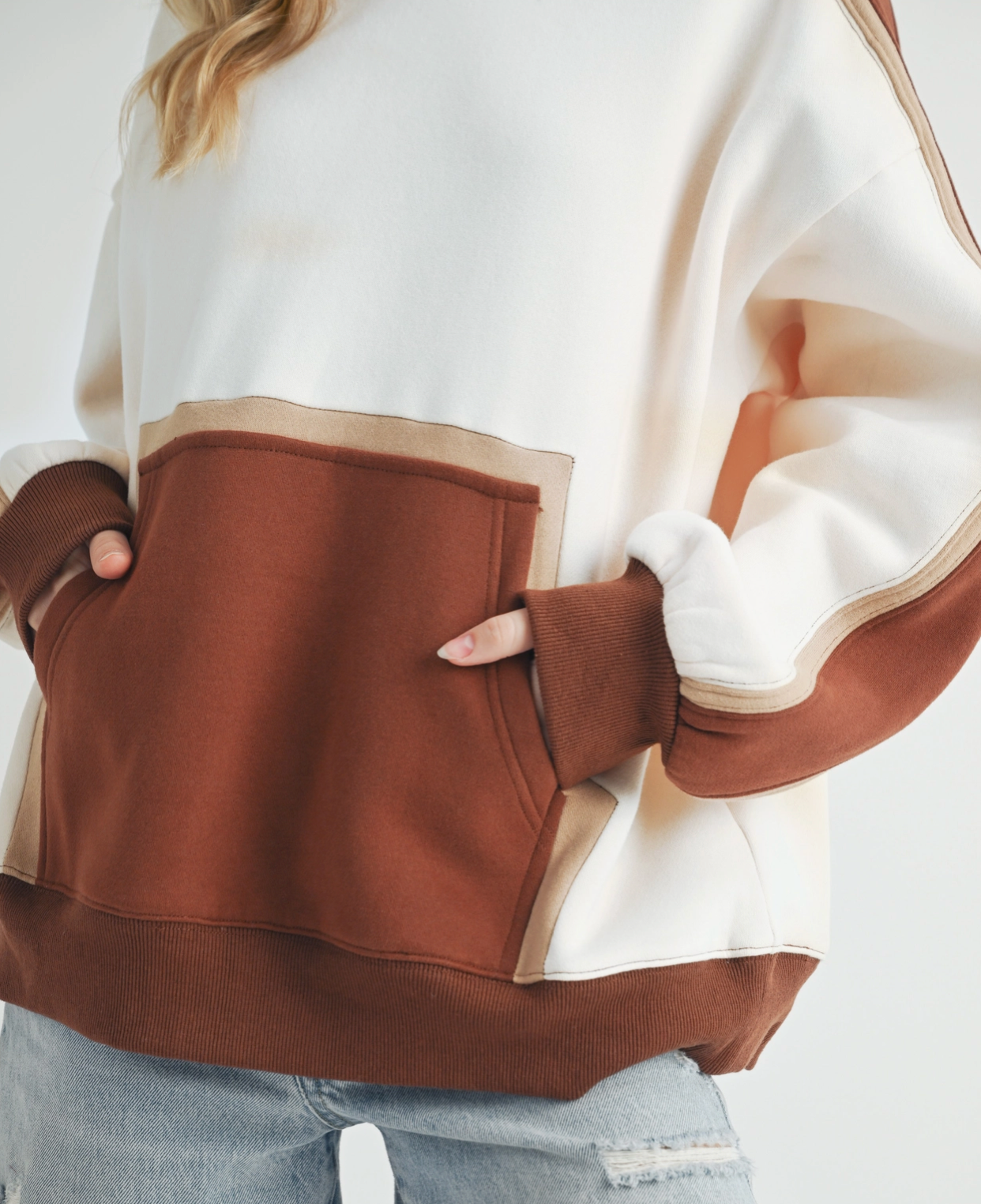 Kinzie Colorblock Hoodie