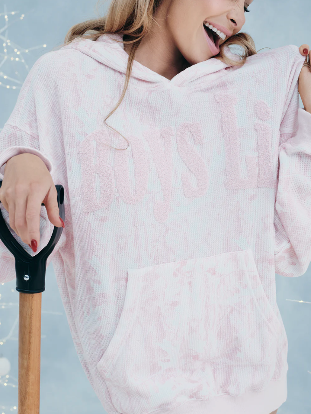 Pink Manhunt Racer Hoodie