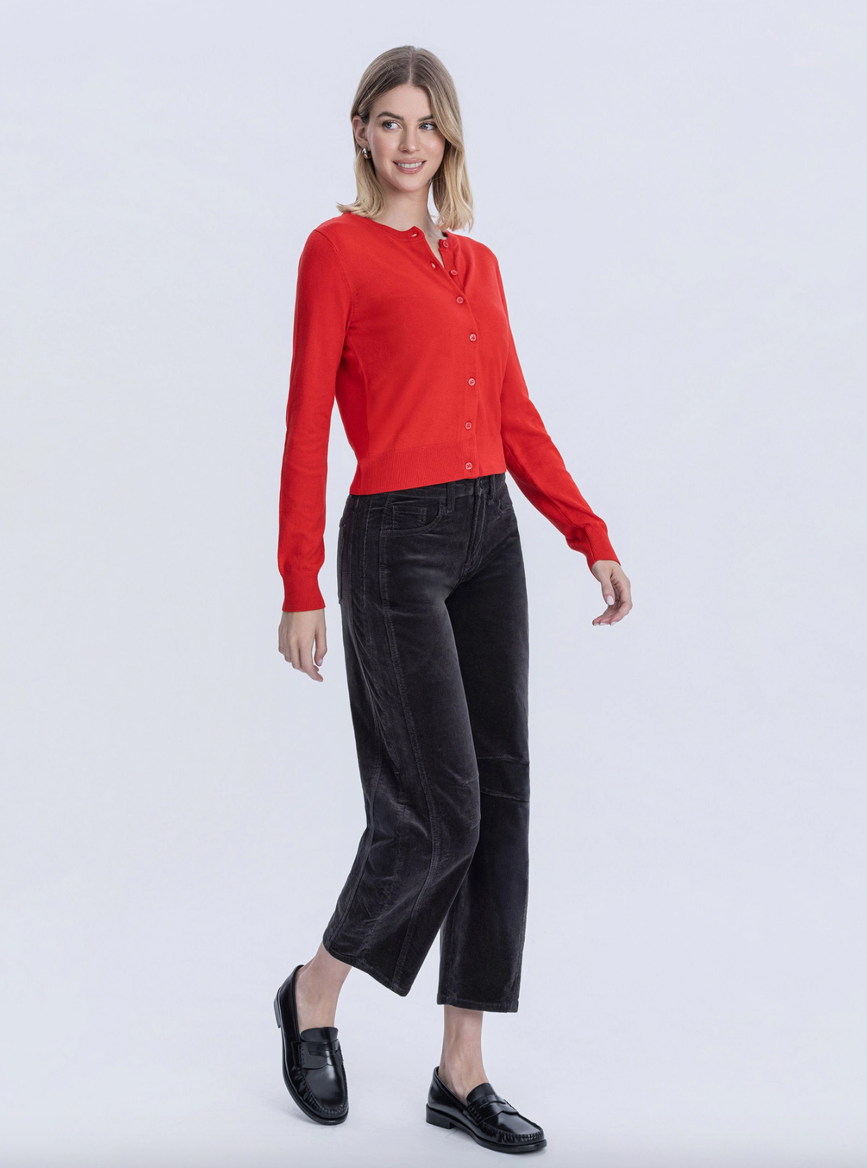 Donnie Corduroy Barrel Jeans