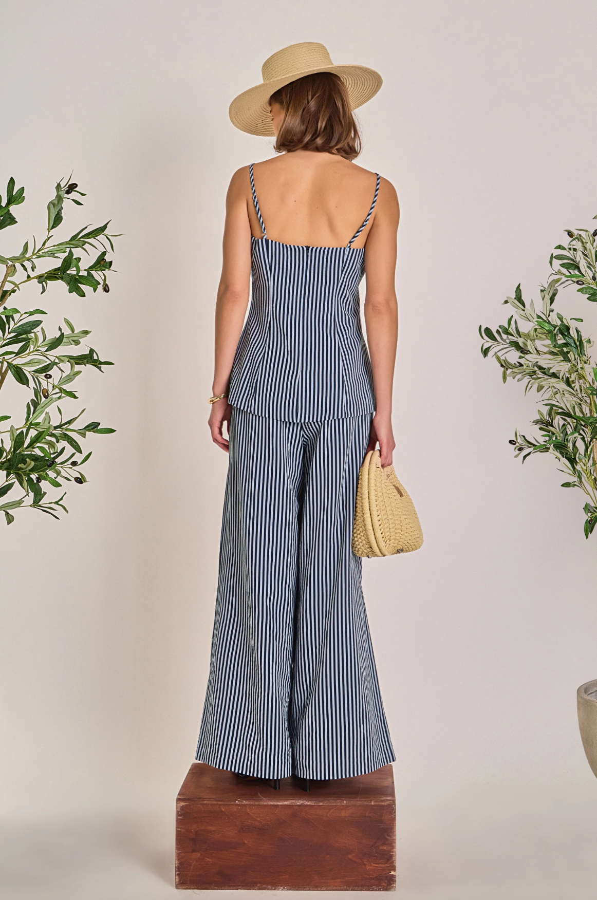 Baha Striped Long Top