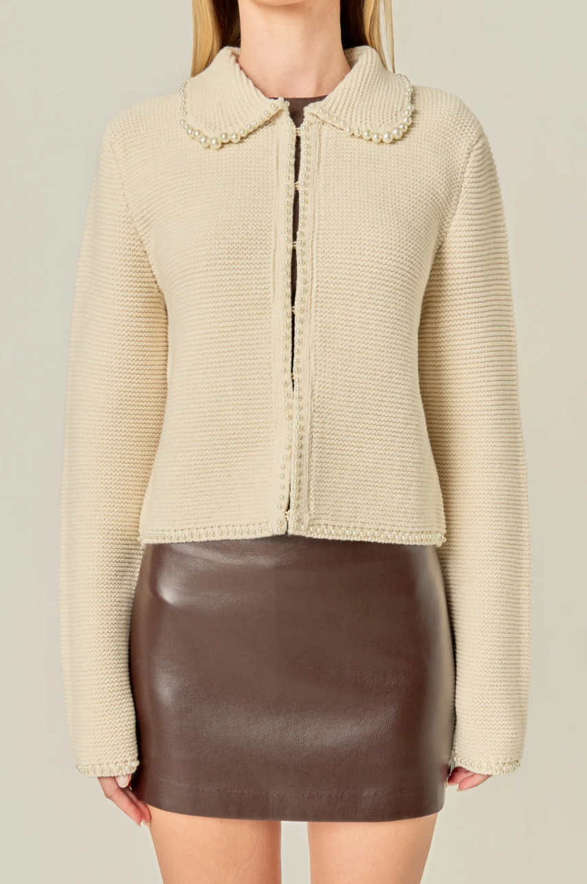 Pearl Knit Cardigan