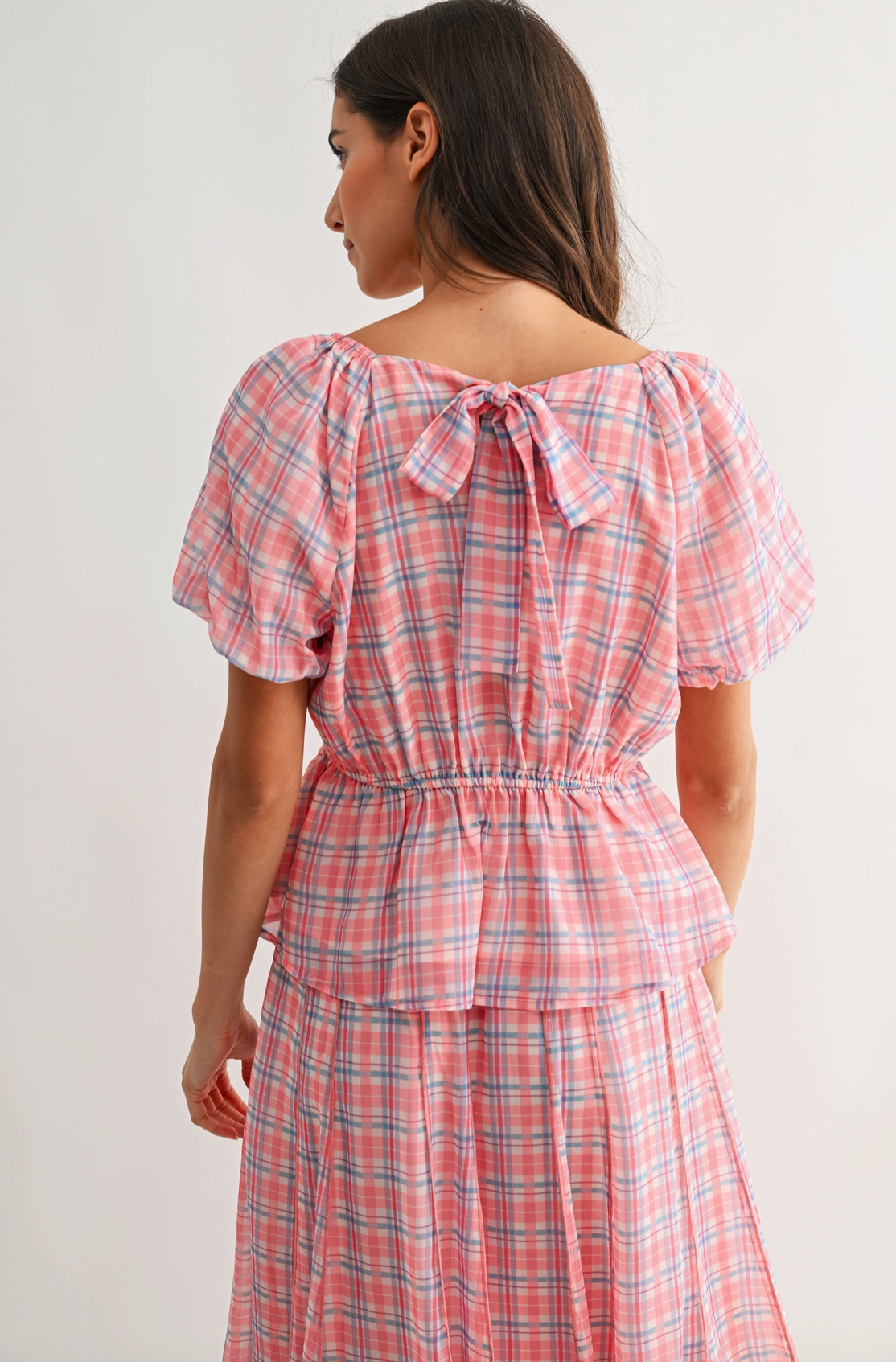 Penelope Pink Peplum