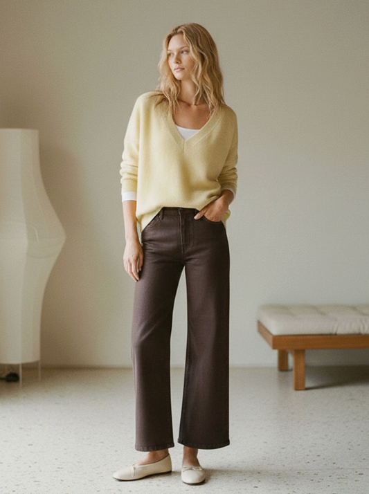 Chicory Coffee Coated Jeans