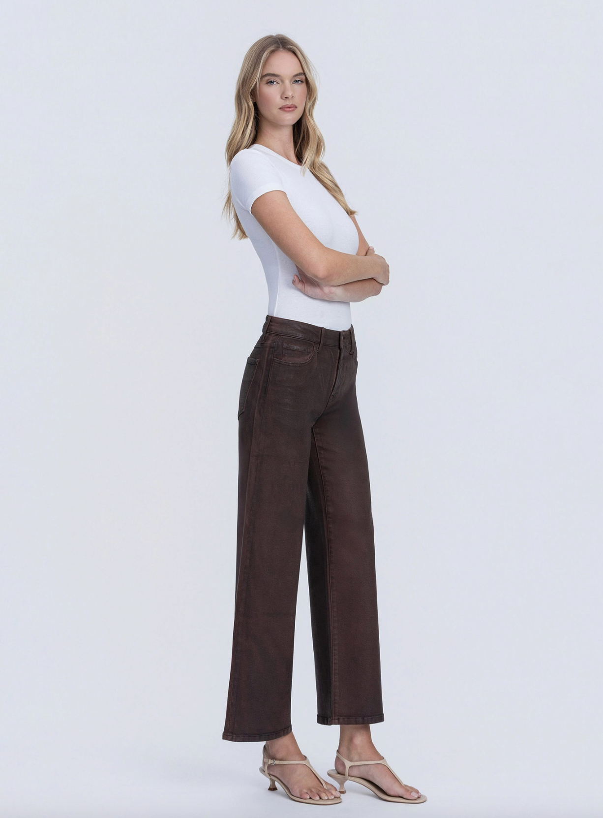 Chicory Coffee Coated Jeans