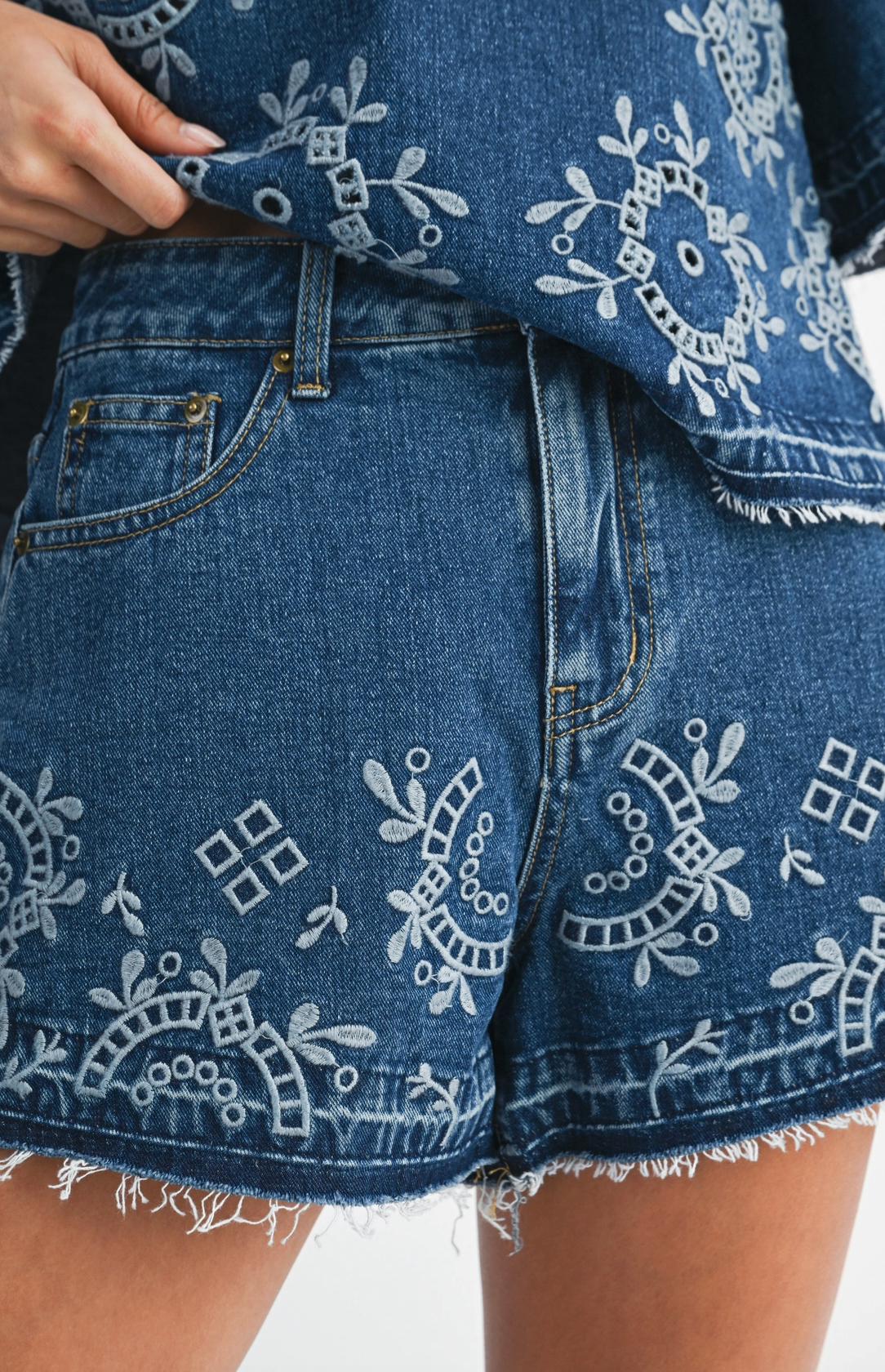 Dahlia Denim Shorts