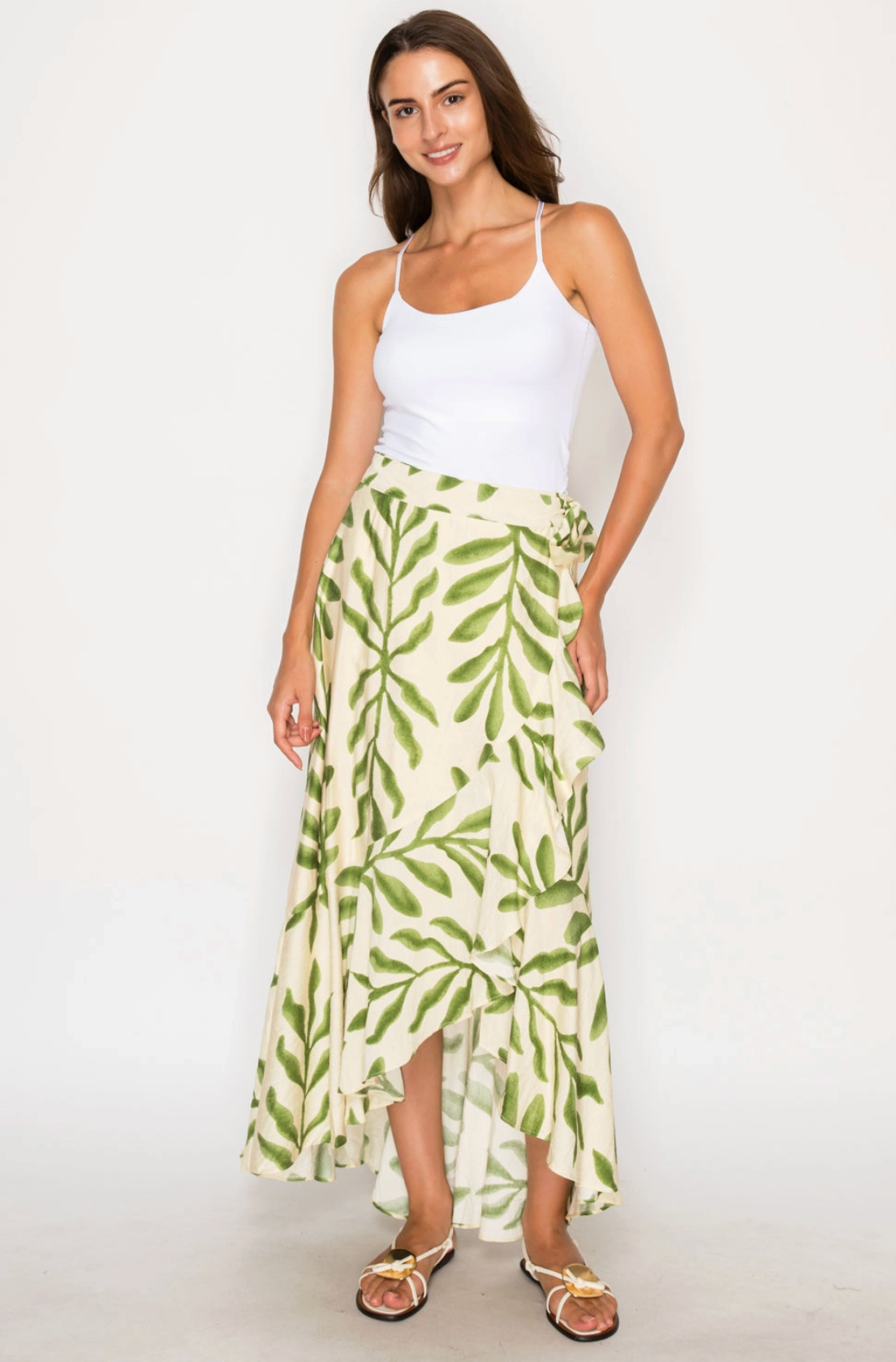 Olive Fern Skirt