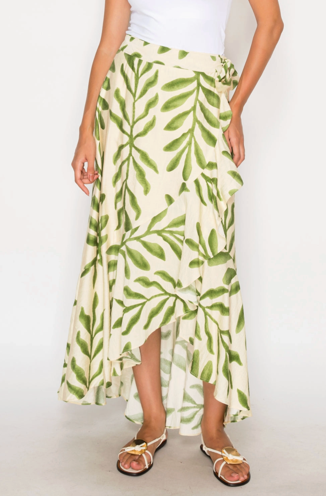 Olive Fern Skirt