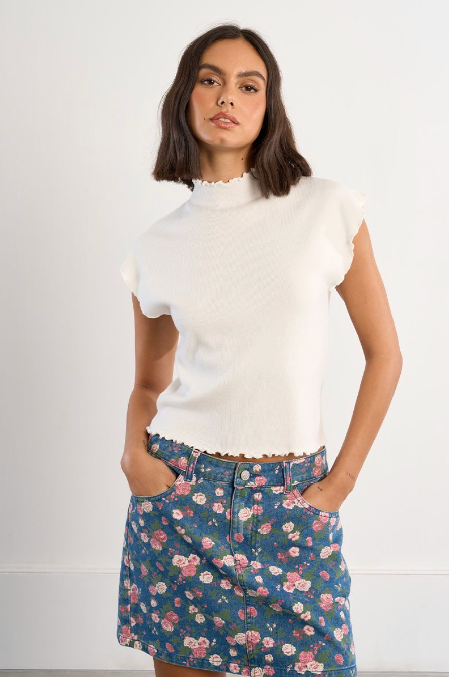 Evangeline Knit Top