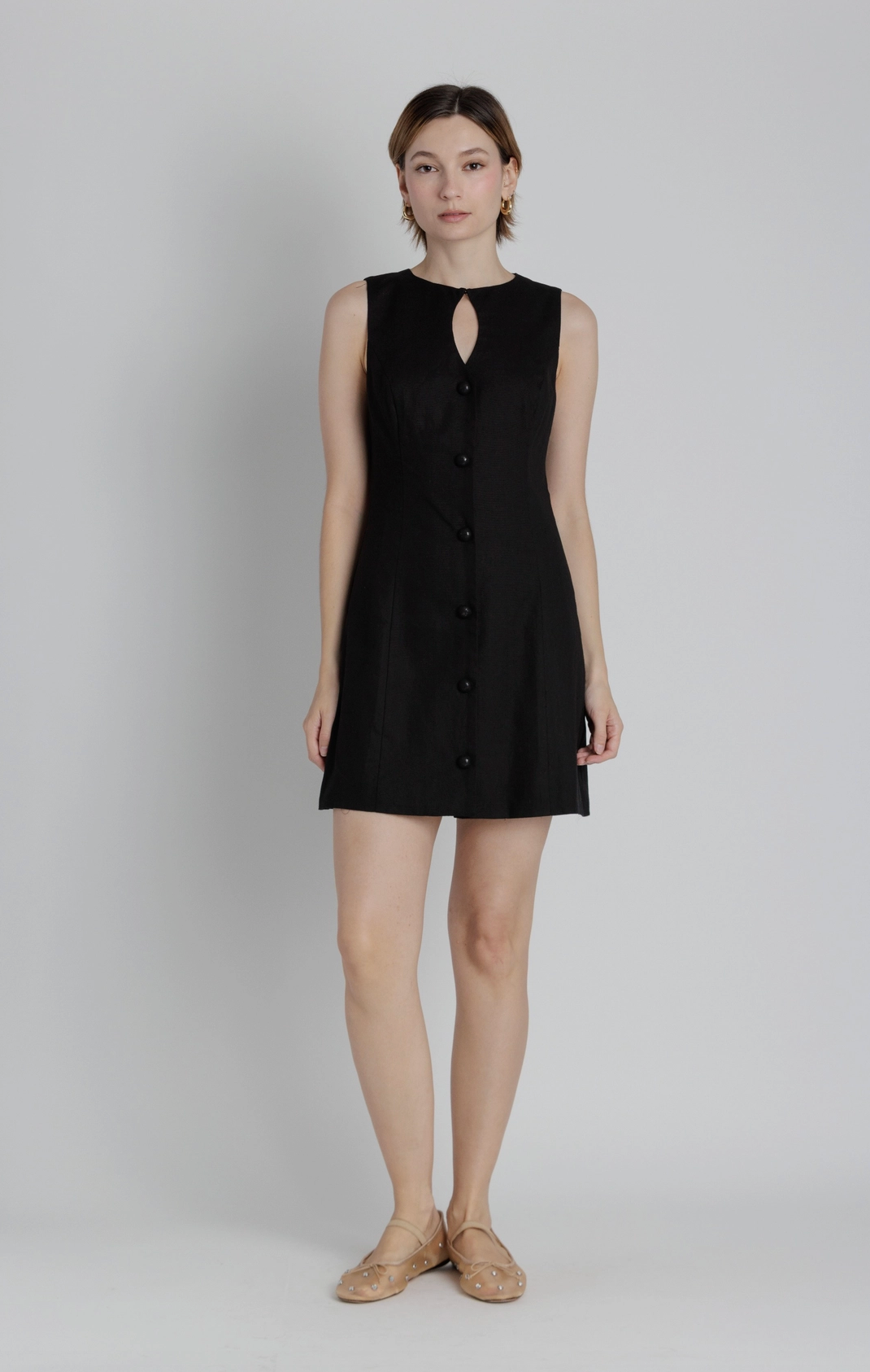 Keyhole Mini Dress