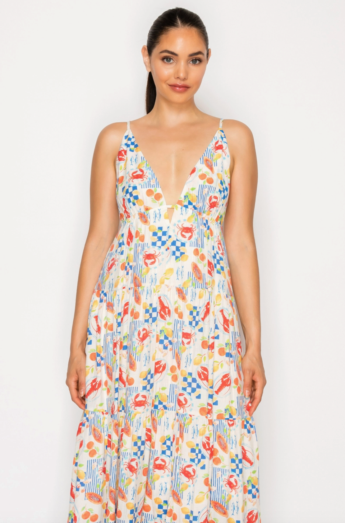 Mykonos Market Maxi Dress